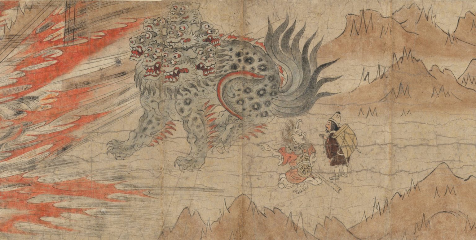 Illustrated Scroll, Kitano Tenjin Engi Emaki